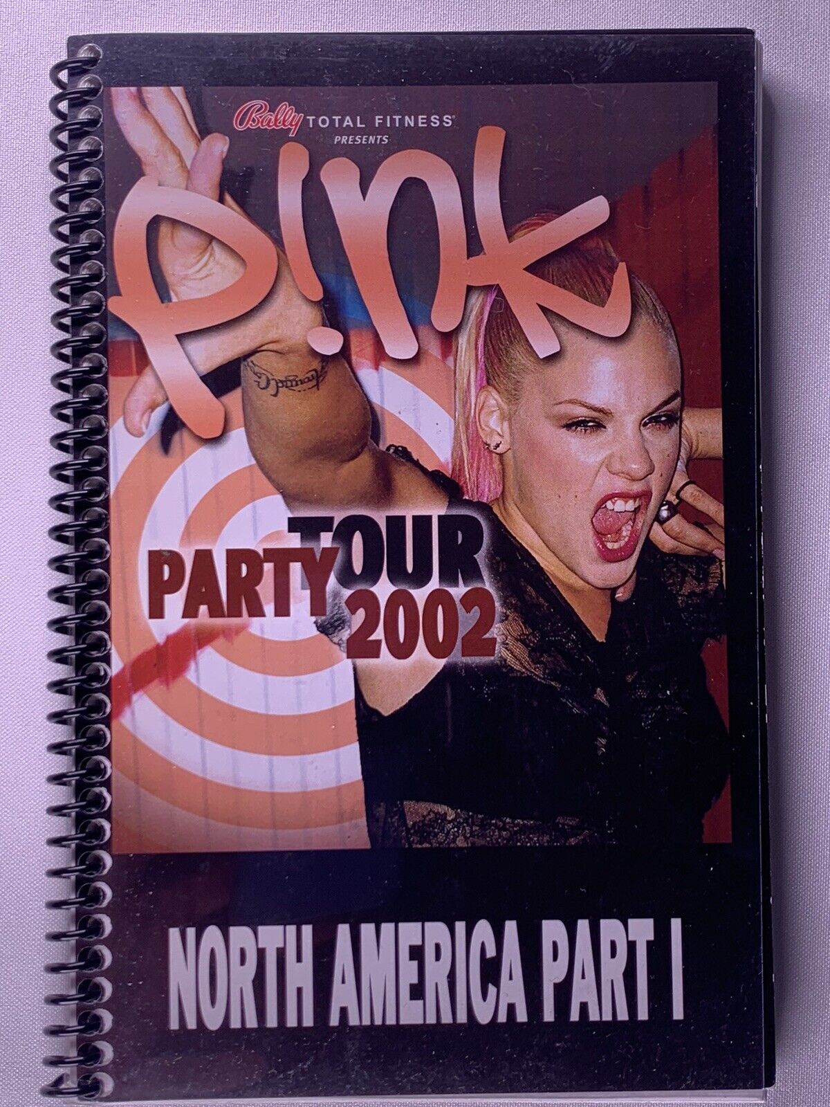 Pink Itinerary Original Vintage North American Party Tour Part I May - June 2002
