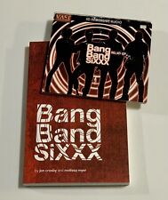 Rare Bang Band Sixxx Relay EP CD & Book Both Signed #’d By Jon Crosby VAST 2008 picture