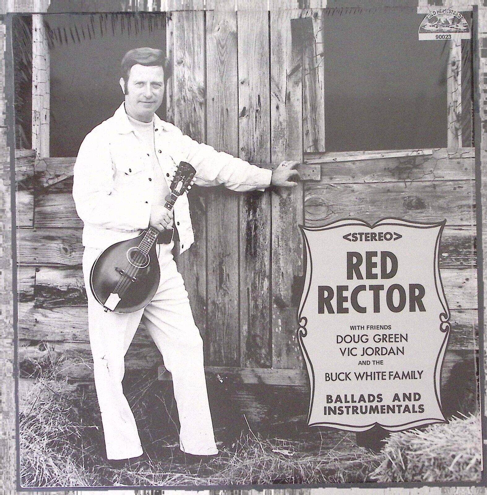 RED RECTOR BALLADS AND INSTRUMENTALS VIC JORDAN BUCK WHITE EXC VINYL LP 168-73W