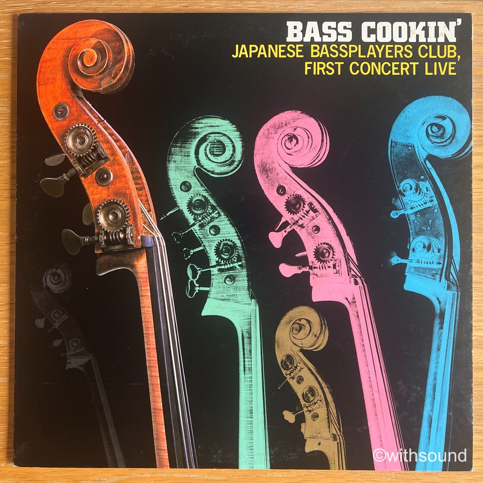 ISAO SUZUKI KUNIMITSU INABA HIDETO KANAI Bass Cookin' JAPAN ORIG LP K28P 6359