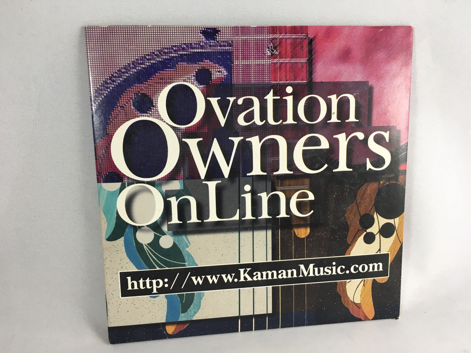 Ovation Owners on Line Koman Number 18 1996 Brain Setzer Finger Style Guitar CD