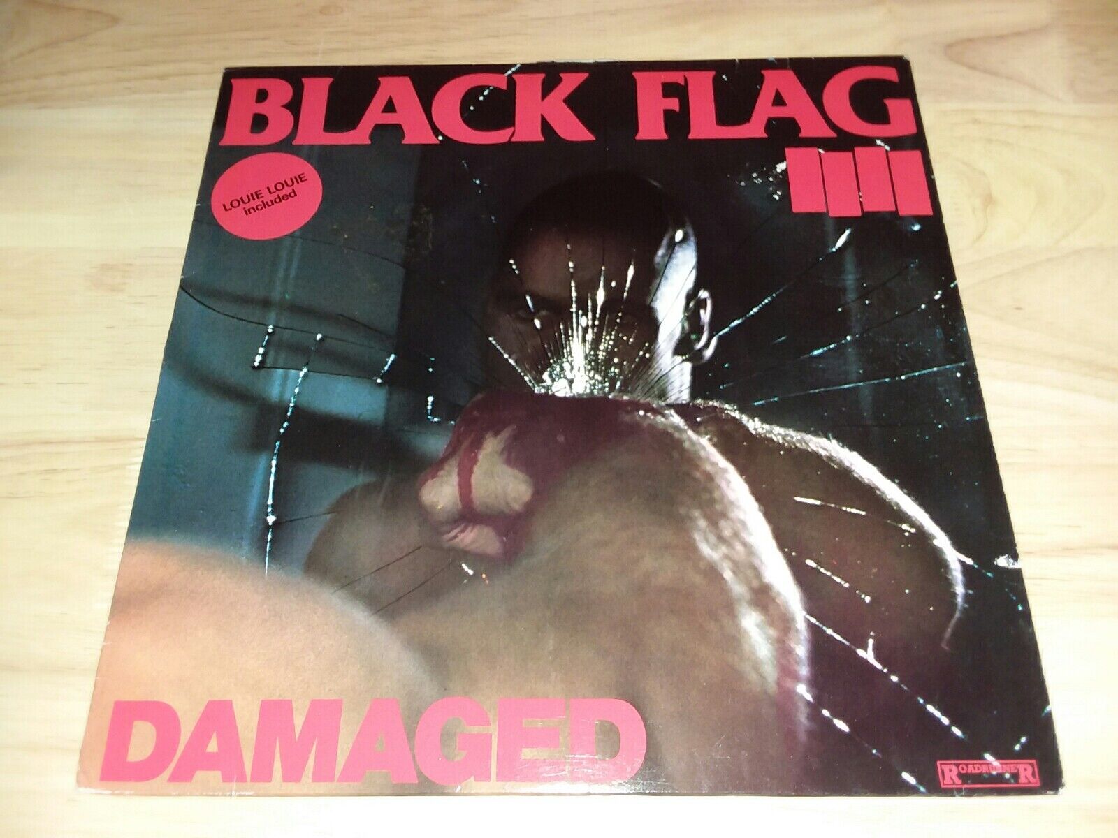 Black Flag - Damaged  (LP Roadrunner RR9956 1982) Grey Label 