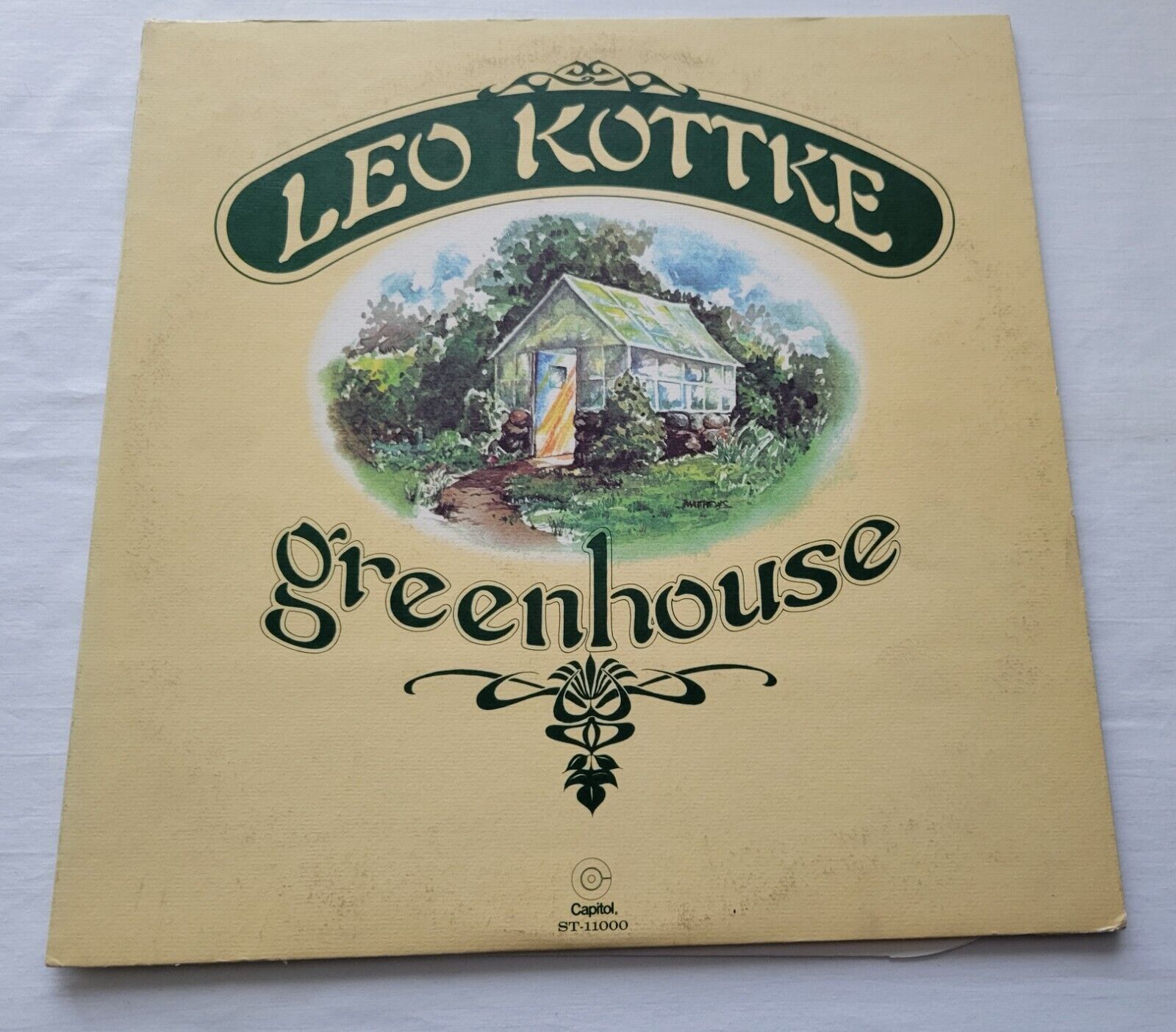 Leo Kottke - Greenhouse LP Vinyl 1973 US ST-11000