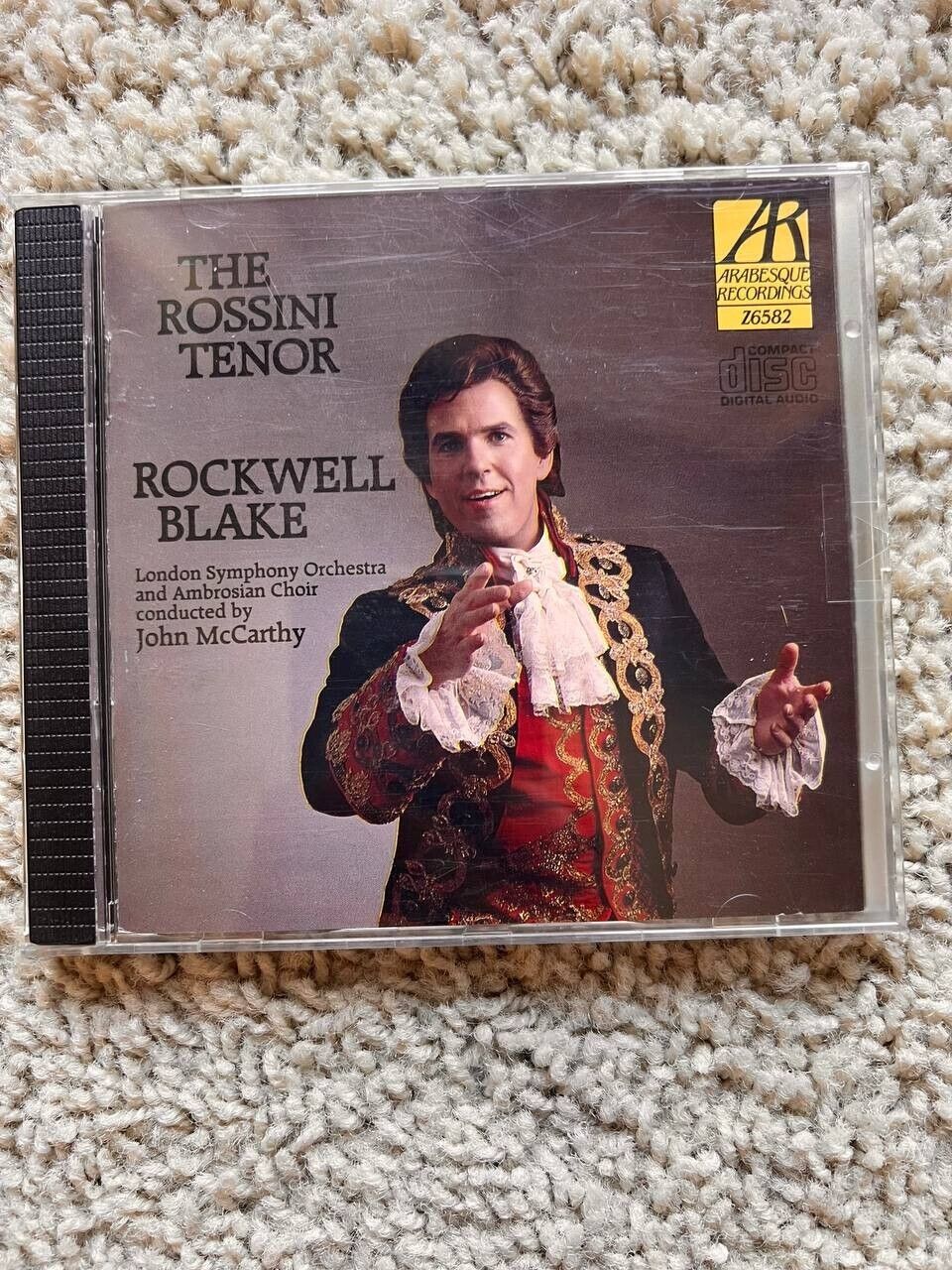 The Rossini Tenor Rockwell Blake 1993 Opera CD Z6582