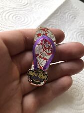 Seminole Hard Rock Hotel Casino Tampa Flip Flop Flowery Lapel Pin Limited 500 picture