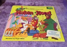 ROBIN HOOD Disneyland Record Story Book Vinyl Album LP 1973 Music And Dialogue  picture
