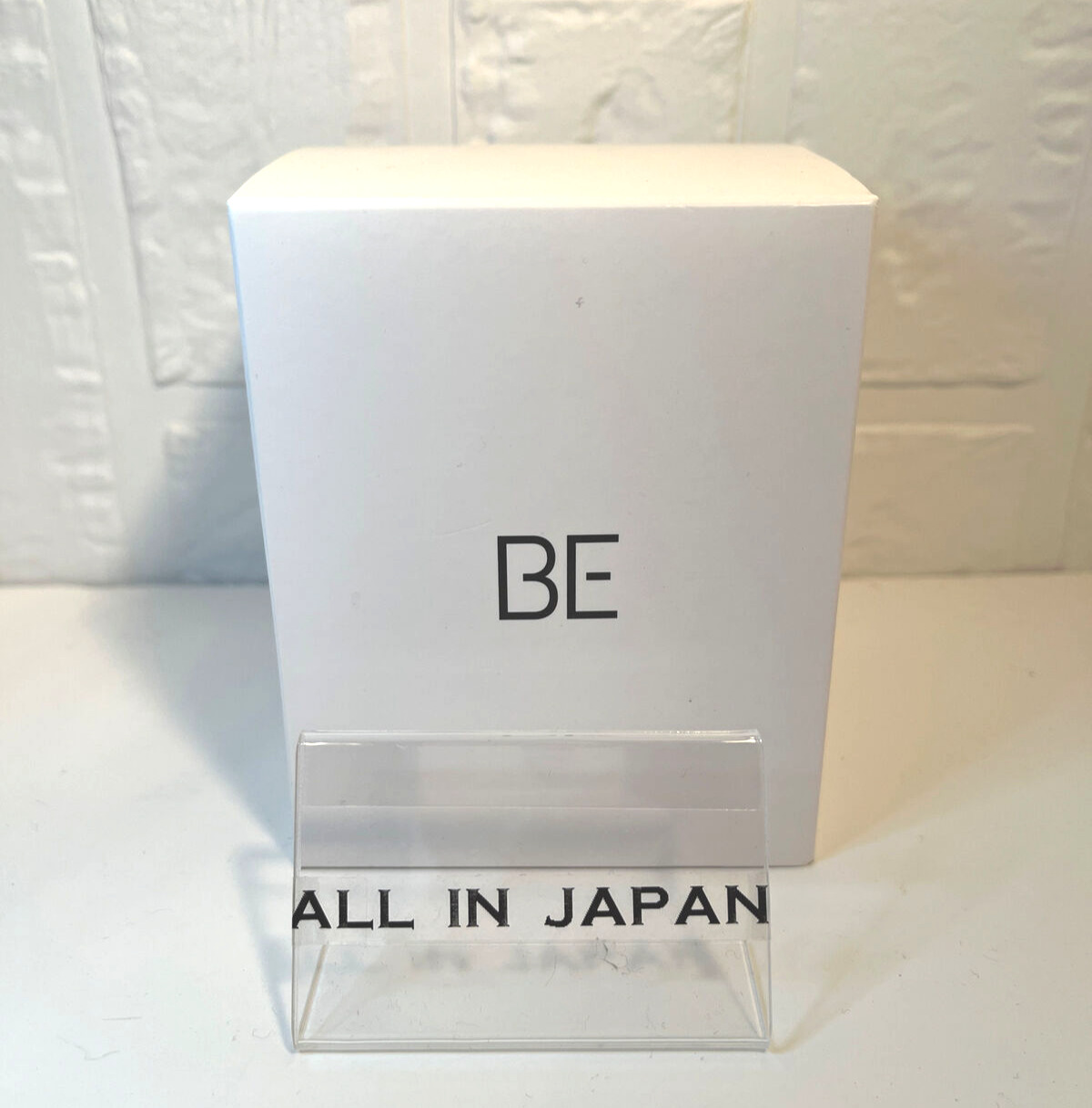 BTS BE AROMA CANDLE Blue and Gray Official Shop License V TeTe Lyrics Printed  K