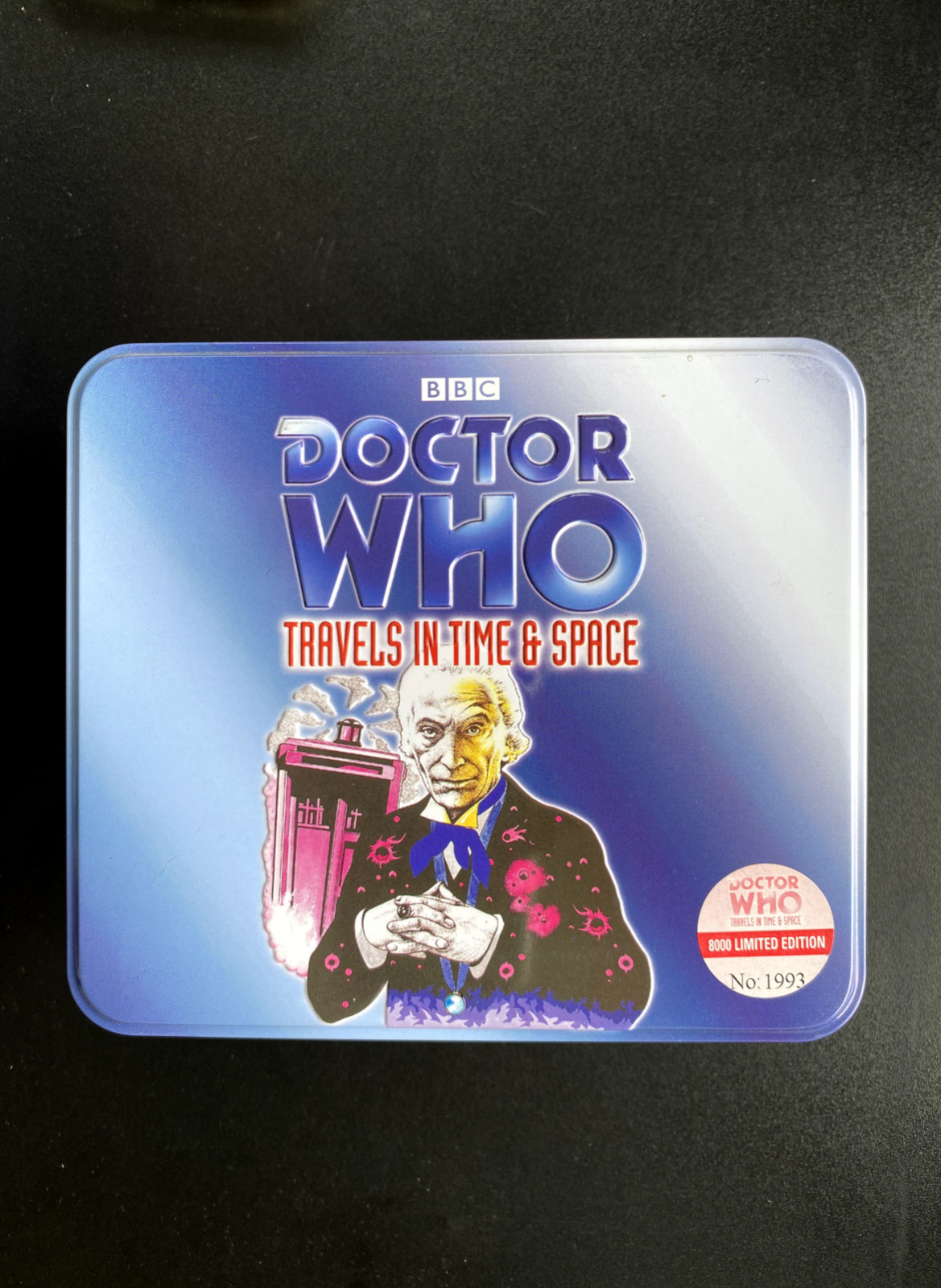 Doctor Who: Travels in Time and Space LIMITED EDITION CD TIN SET # 1993 BBC