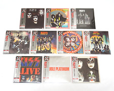 Kiss - Mini LP CD 10 Titles Set Complete 70s Replica Paper Sleeve Obi Japan 2006 picture