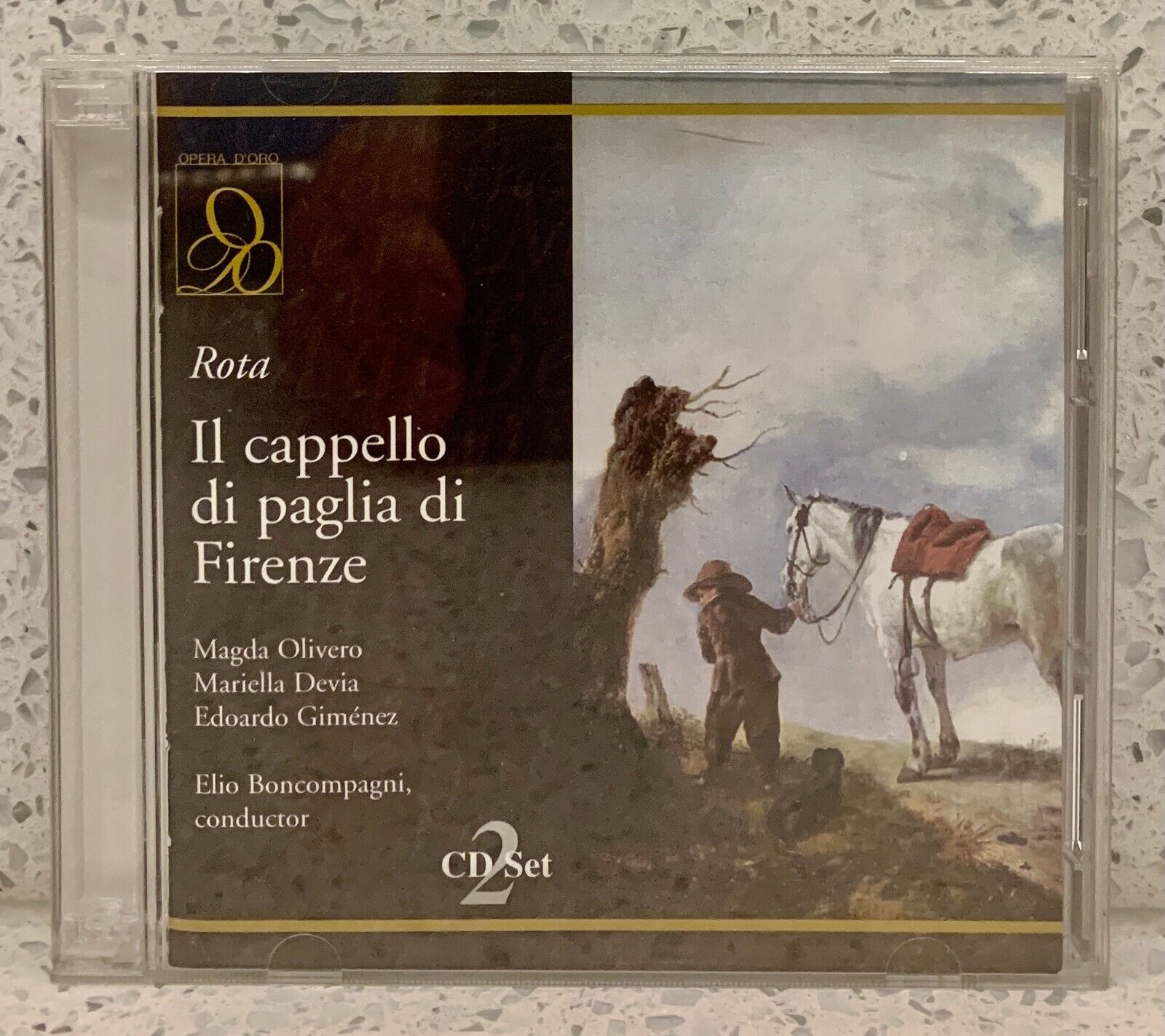 ROTA Il cappello di paglia di Firenze [1976] (2 discs Opera d\'Oro) MAGDA OLIVERO