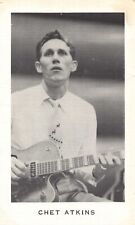 Chet Atkins Musician Recording Artist with Gretsch Guitar Vintage Postcard picture