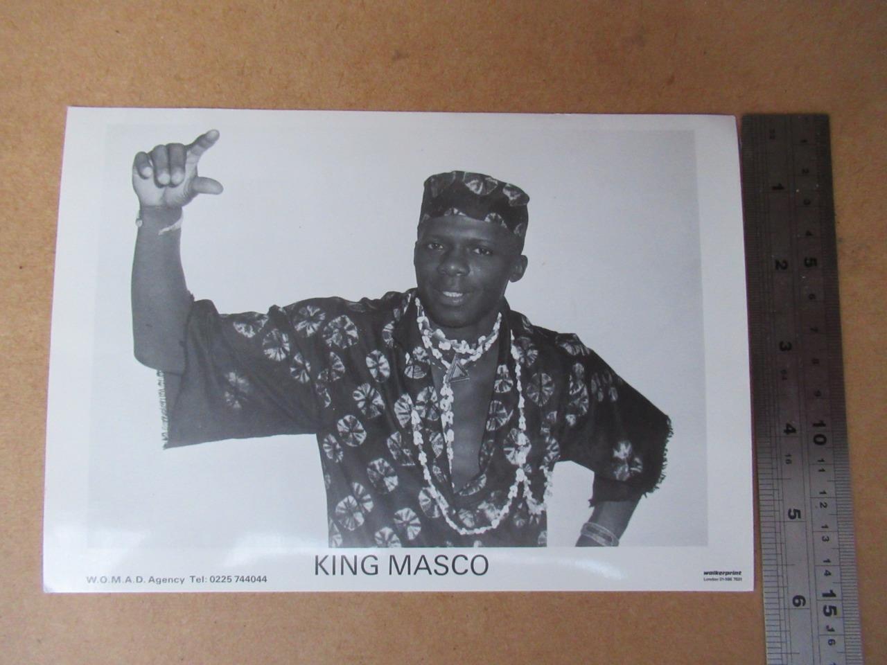 King Masco   small size Music  Promo Image vintage item see down listing
