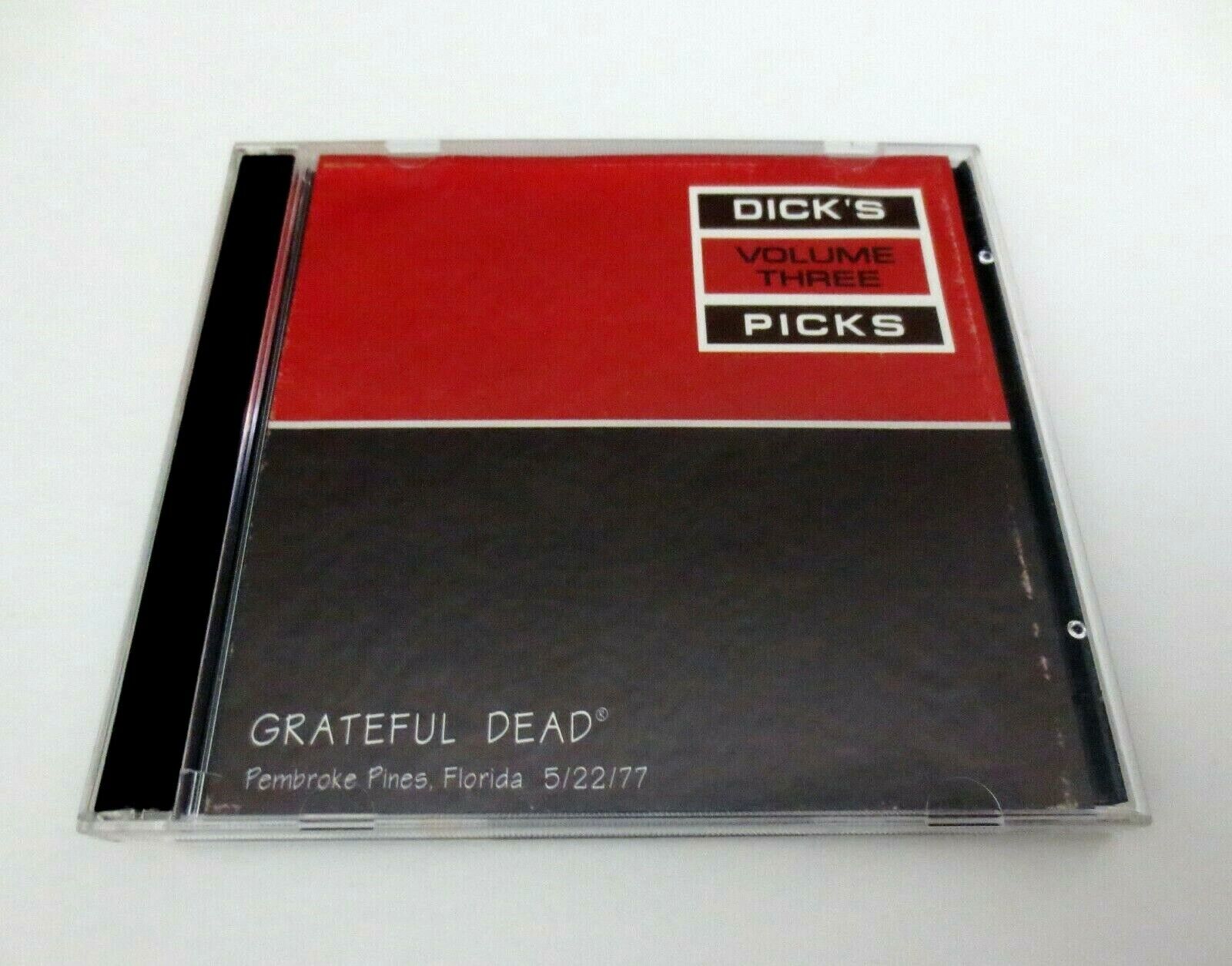 Grateful Dead Dick\'s Picks 3 Pembroke Pines Florida 5/22/77 1977 Vol. Three 2 CD