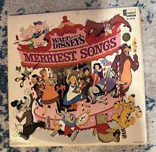 Rare Walt Disney’s Merriest Songs Record Vinyl LP picture
