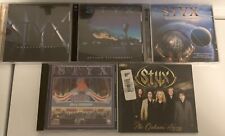 STYX Lot of 5 CDS-INCLUDES NEW DVD---VERY GOOD CONDITION picture