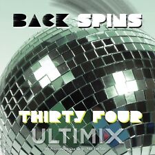 Back Spins 34 CD Retro Disco House Pop 80s 90s 00s Hip Hop Mariah Tina Turner picture