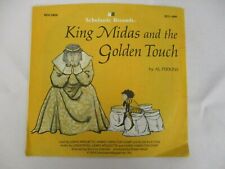 1979 SCHOLASTIC KING MIDAS AND THE GOLDEN TOUCH ~ 33 1/3 RPM RECORD picture