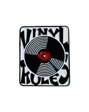 Vinyl Record enamel pin - crate digger, vinyl junkie, record collector, records picture