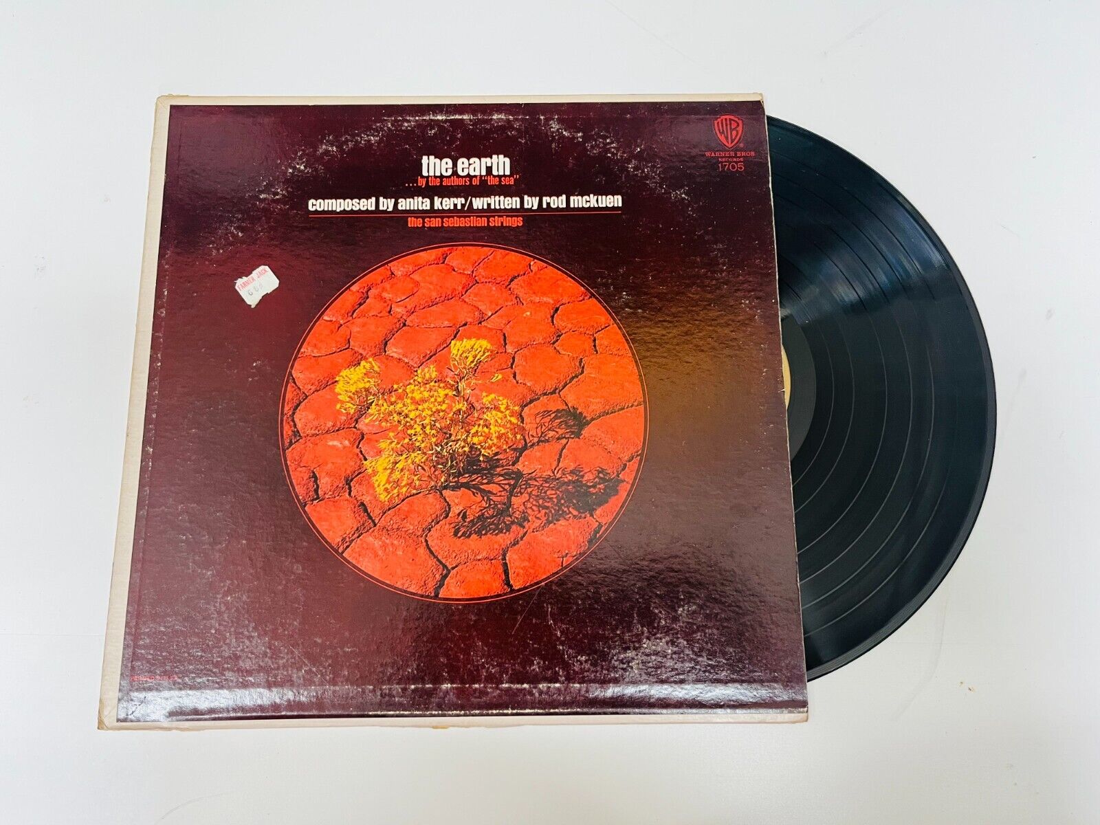 The San Sebastian Strings- The Earth 1969 WS-1705 Vinyl 12'' Vintage VG+