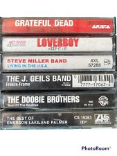 Vintage 5 Rock N Roll Cassette Tapes Lot Greatful Dead , Steve Miller , more picture