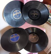 Lot Of Four Columbia 78 Records Antique/vintage See Pics picture