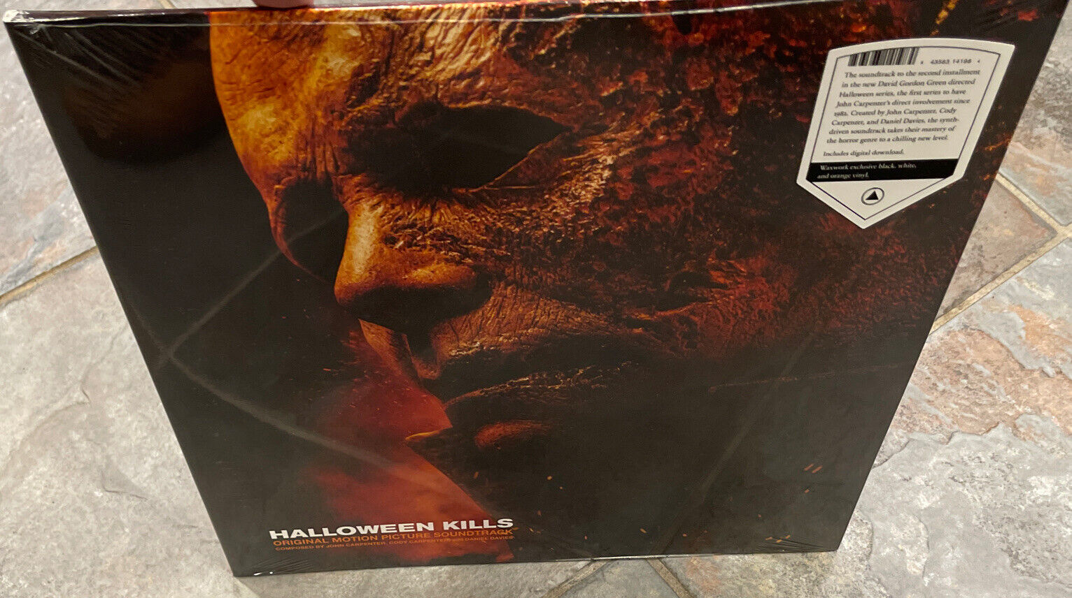 Halloween Kills OST Vinyl LP Exclusive Waxwork Record Color Variant Sold Out🔥💥