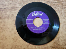 1950S EXCELLENT JIMMIE DOLAN GOT MY HEART SET ON YOU/ THERE'S A BLUE SKY 2006 45 picture