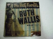 RUTH WALLIS W10 EP  RARE SINGLE 7