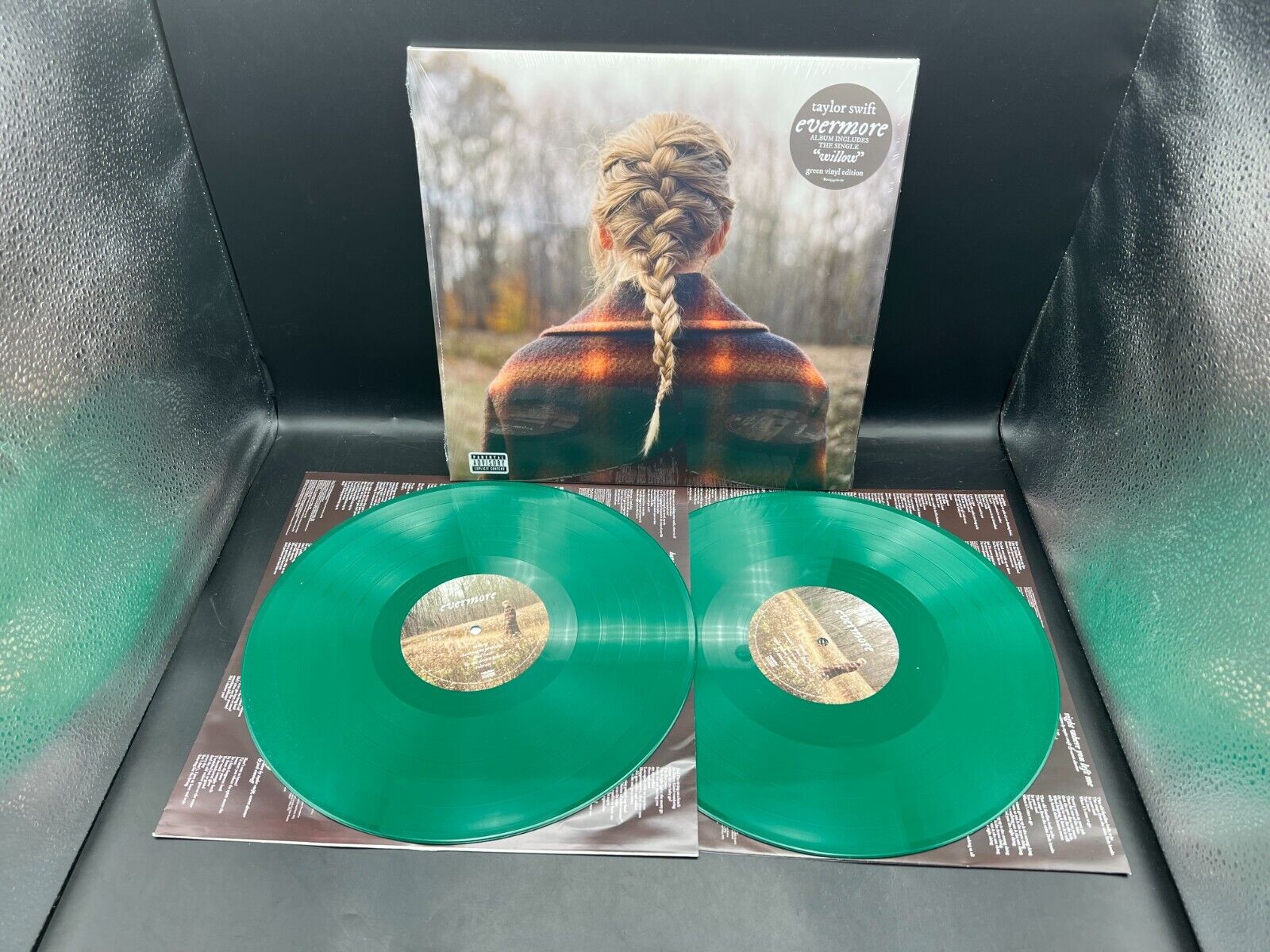 *OPAQUE GREEN CONFIRMED* Taylor Swift Evermore Vinyl 2xLP NEW SEALED RARE OOP