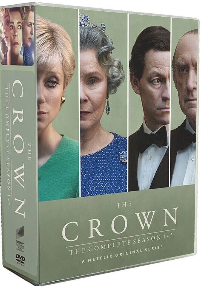 CROWN: The Complete Series, Season 1-5 on DVD BOX-SET, TV-Series