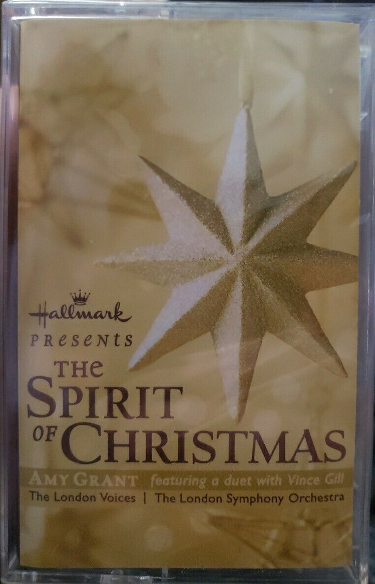 Hallmark Presents: The Spirit Of Christmas 2001 With Amy Grant Cassette New