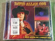 DAVID ALLAN COE CASTLES IN THE SAND ONCE UPON A RYME 2 ALBUMS ON 1 CD picture