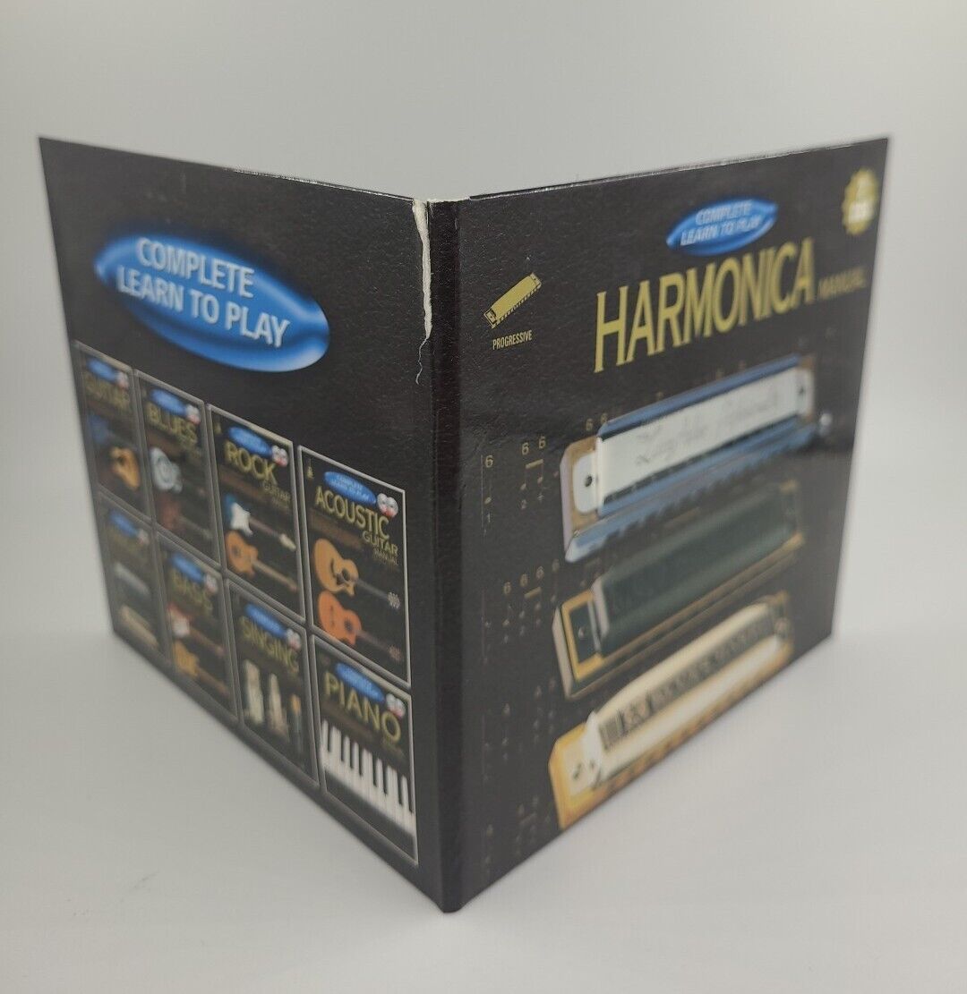 Progressive Complete Learn To Play Harmonica CD (2)