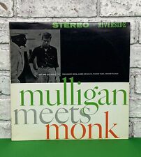 Vintage Gerry Mulligan Meets Thelonious Monk Riverside Remastered Vinyl ojc-301 picture