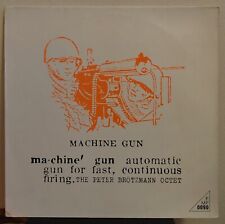 The Peter Brötzmann Octet – Machine Gun picture