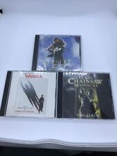 Lot Of Three Vintage Horror Movie Soundtracks. Alien/ Warlock/ Texas Chainsaw picture