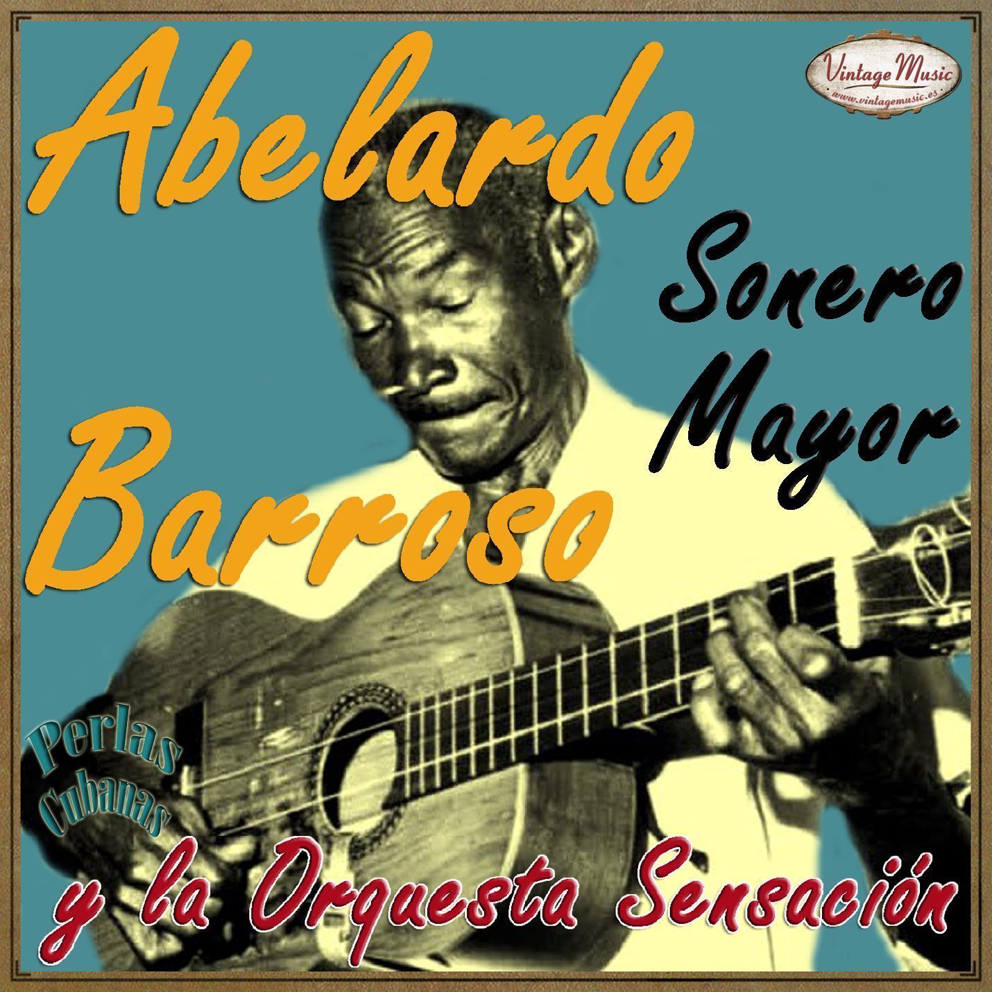 ABELARDO BARROSO CD Vintage Perlas Cubanas #222 / Orquesta Sensacion San Luisera