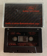 Vintage Ford Audio Systems Demonstration Tape 1987 Ford Cassette LORAN  picture