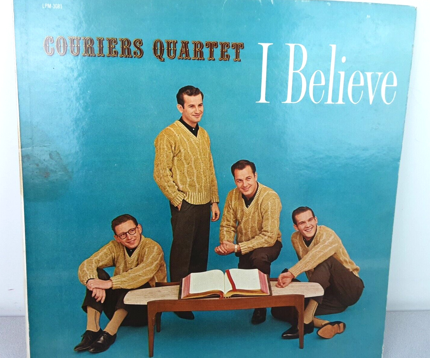 The Couriers Quartet I Believe Gospel Record Album                        (LR13)