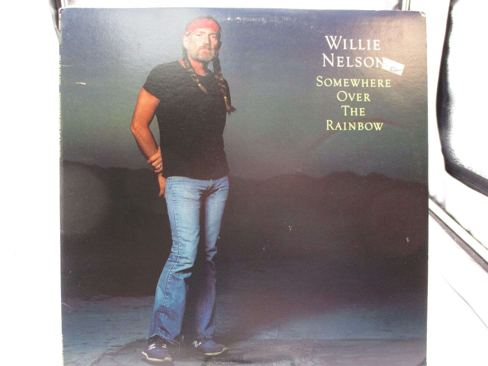 Willie Nelson Somewhere Over The Rainbow 1981 Promo LP Columbia FC36883 VG++ VG+