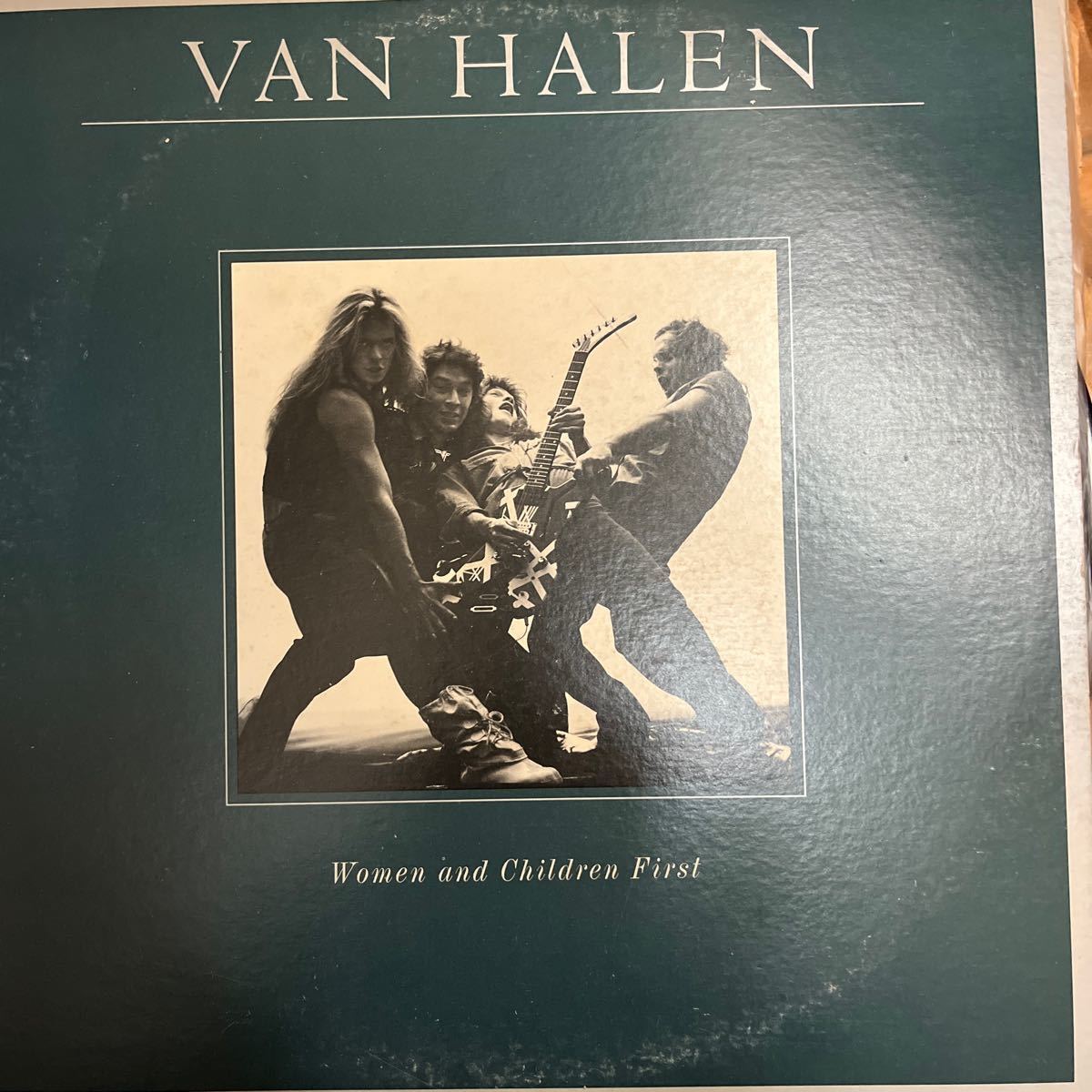 1980 Work Van Halen David Lee Roth Item Beautiful Masterpiece Best Vintage Reco