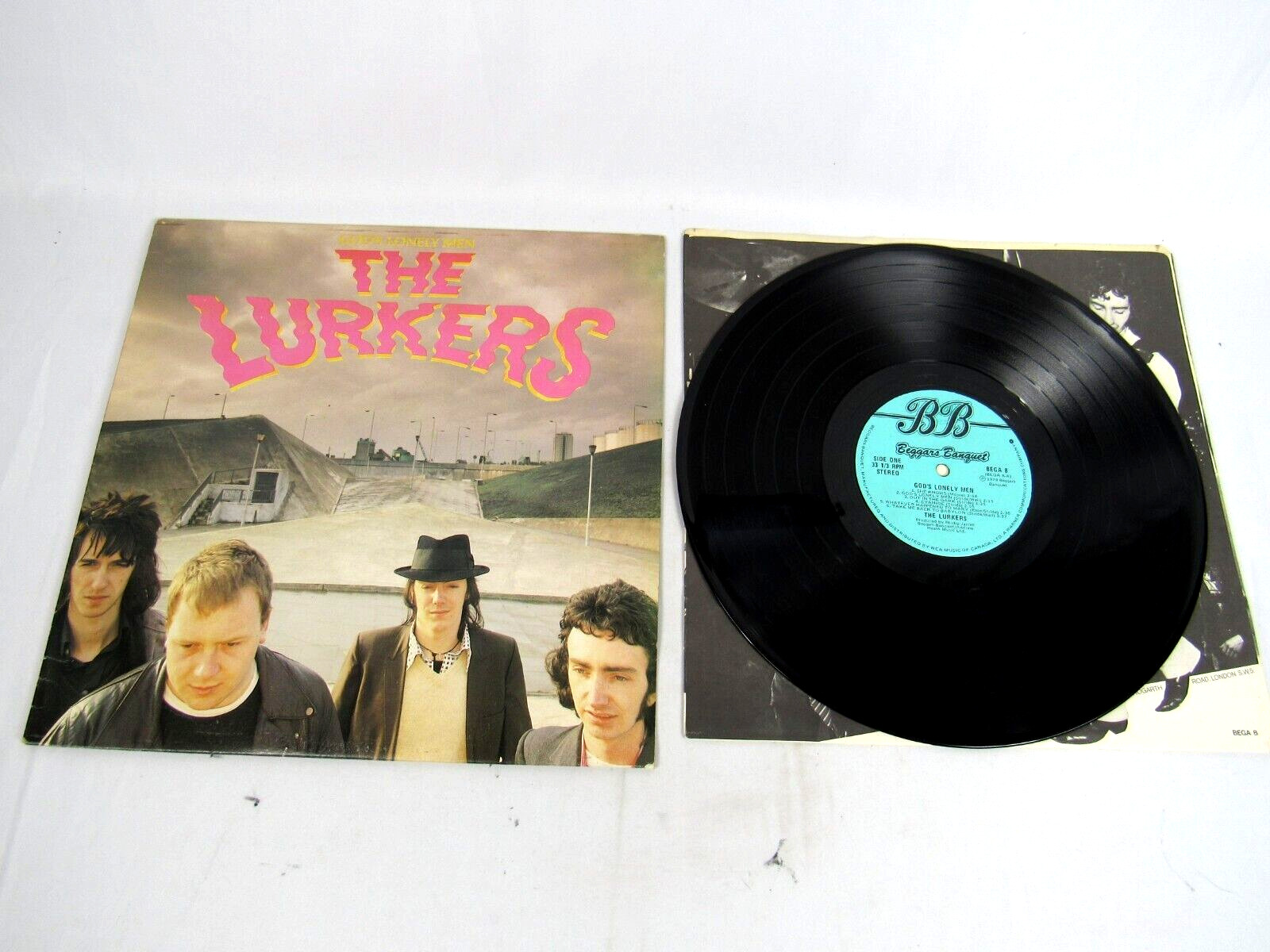The Lurkers - God\'s Lonely Men 1979 Vinyl LP Record 12\