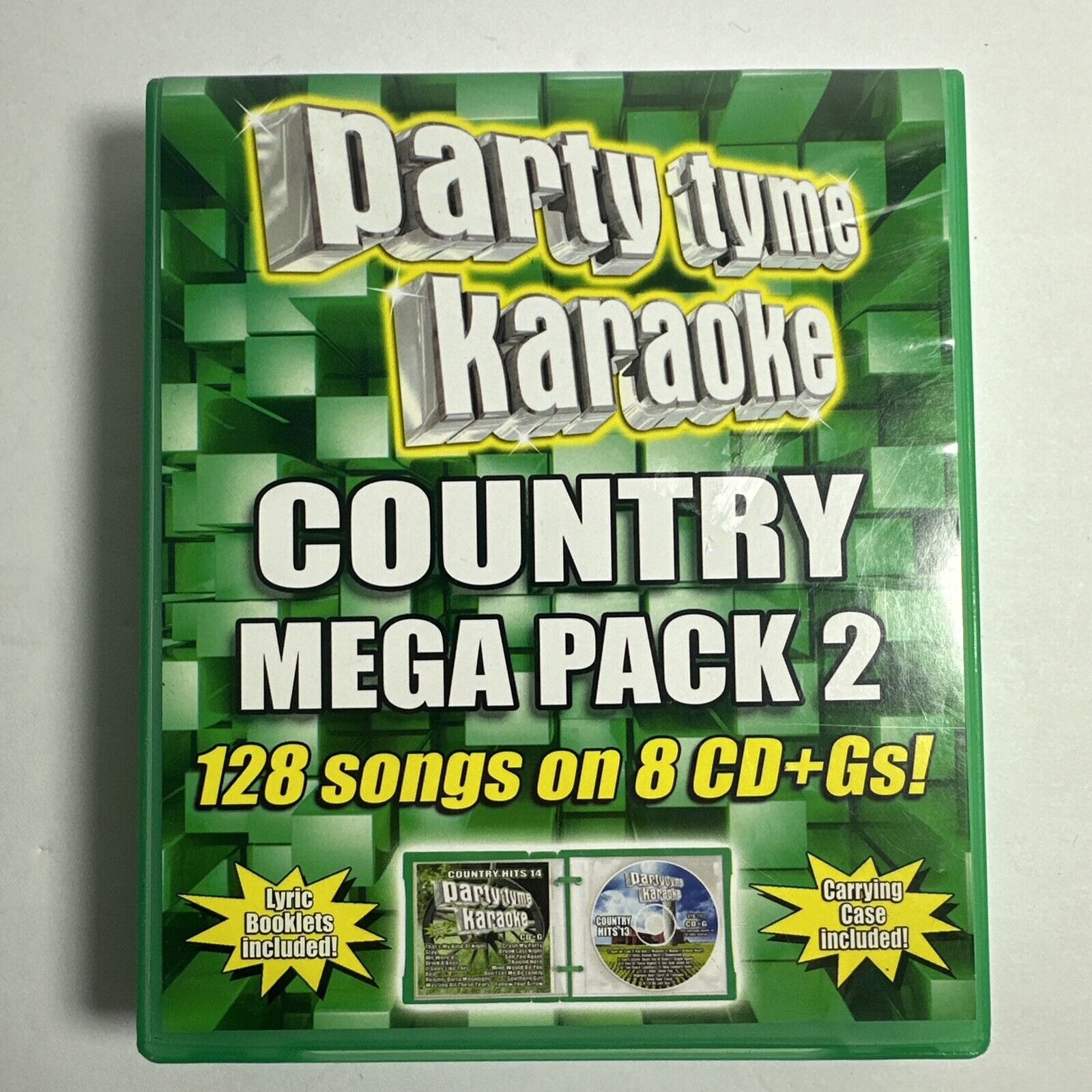 Party Tyme Karaoke: Country Mega Pack 2 / Various by Sybersound (CD, 2014)