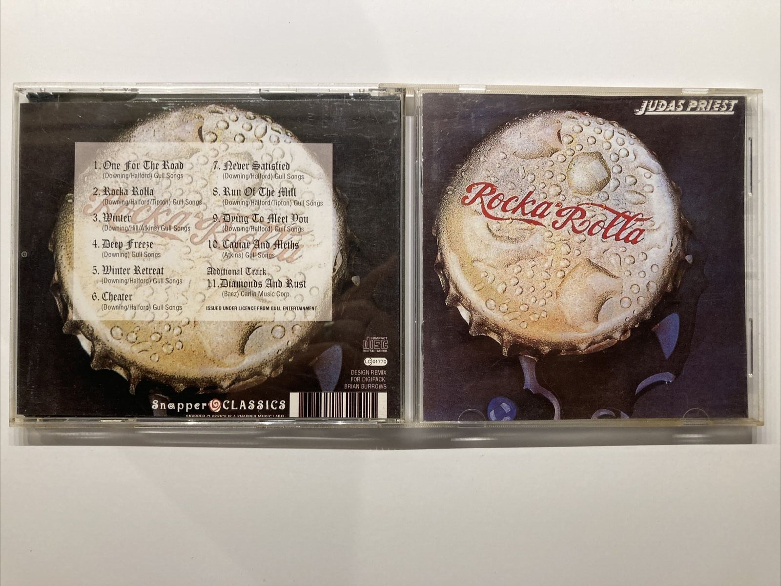 Rocka-Rolla by Judas Priest (CD, 2007) Rare Snapper Classics Release - Import