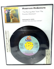 Framed Vintage 45 Playable Records Maureen McGovern picture