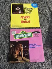 Vintage Sesame Street Record Collection 18 Total picture