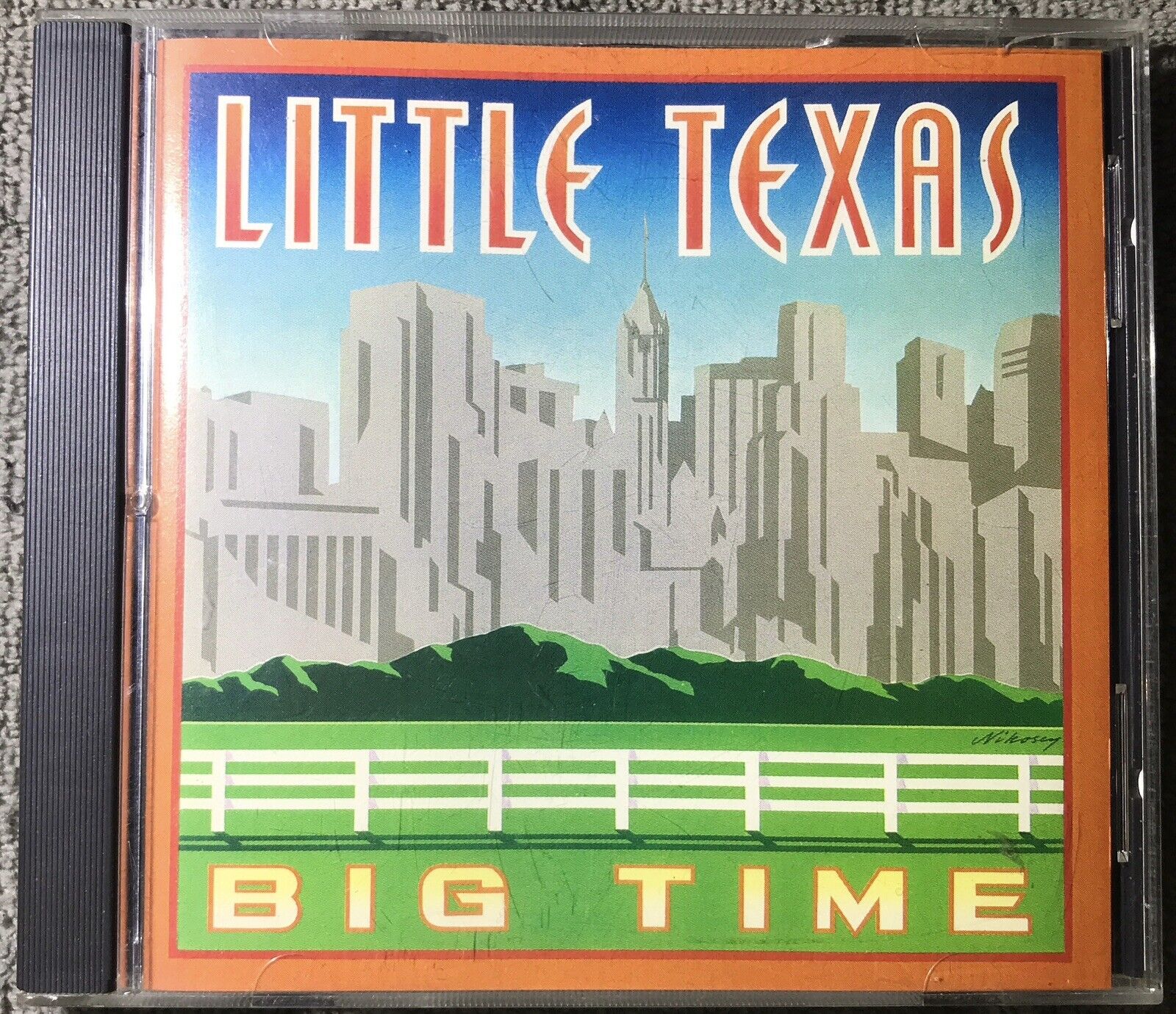 Vintage Little Texas Big Time Music CD 1993