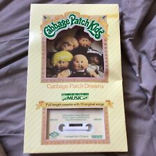 VINTAGE CABBAGE PATCH KIDS (DREAMS)  MUSIC CASSETTE TAPE IN SHADOW BOX SEALED picture