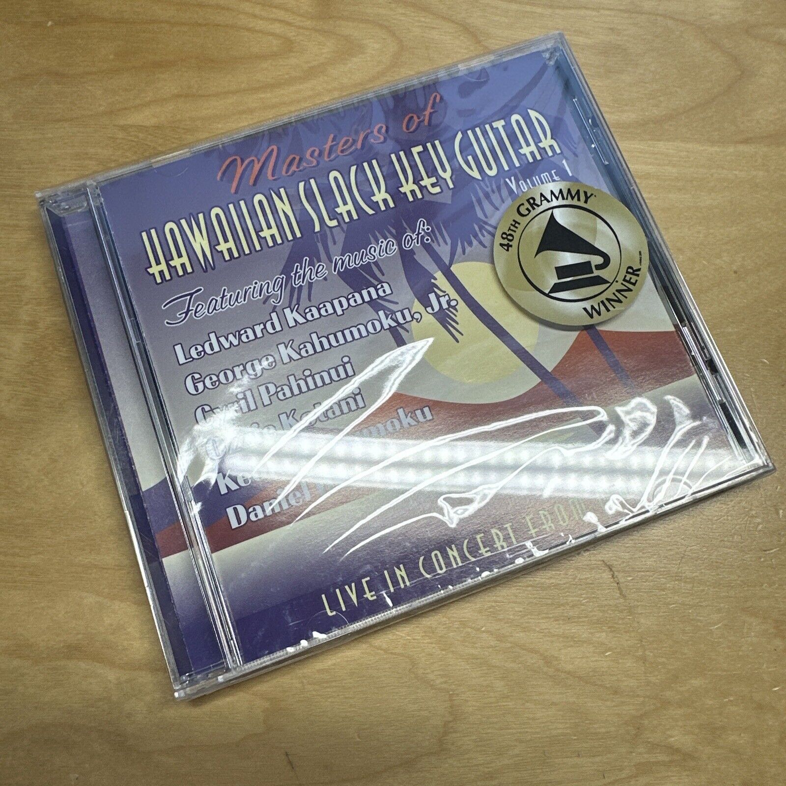 Masters of Hawaiian Slack Key Guitar: Vol. 1 by Various Artists (CD) SEALED FAST