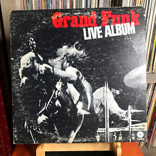 Tested:  Grand Funk – Live Album - 1970 Capitol Live Hard Rock LP with Poster picture